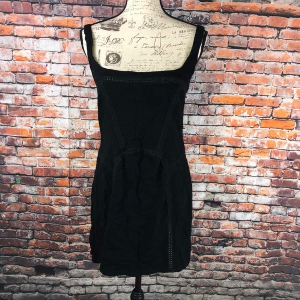 Intimately Free People black tank mini dress sz M